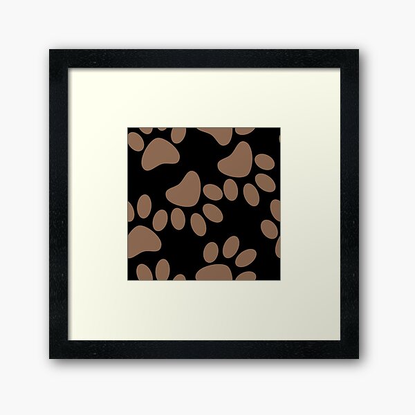 Corgi Paws Framed Art Print
