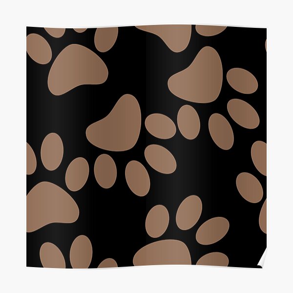 Corgi Paws Poster