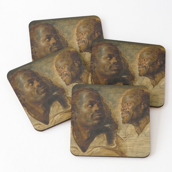 Item preview, Four Studies of a Male Head - Workshop of Peter Paul Rubens designed and sold by themasters.