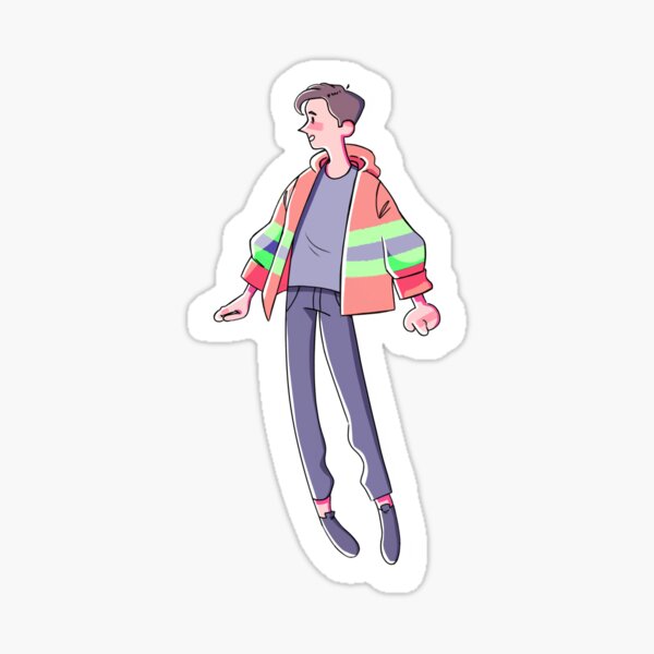 Sticker Dirk Gently Redbubble