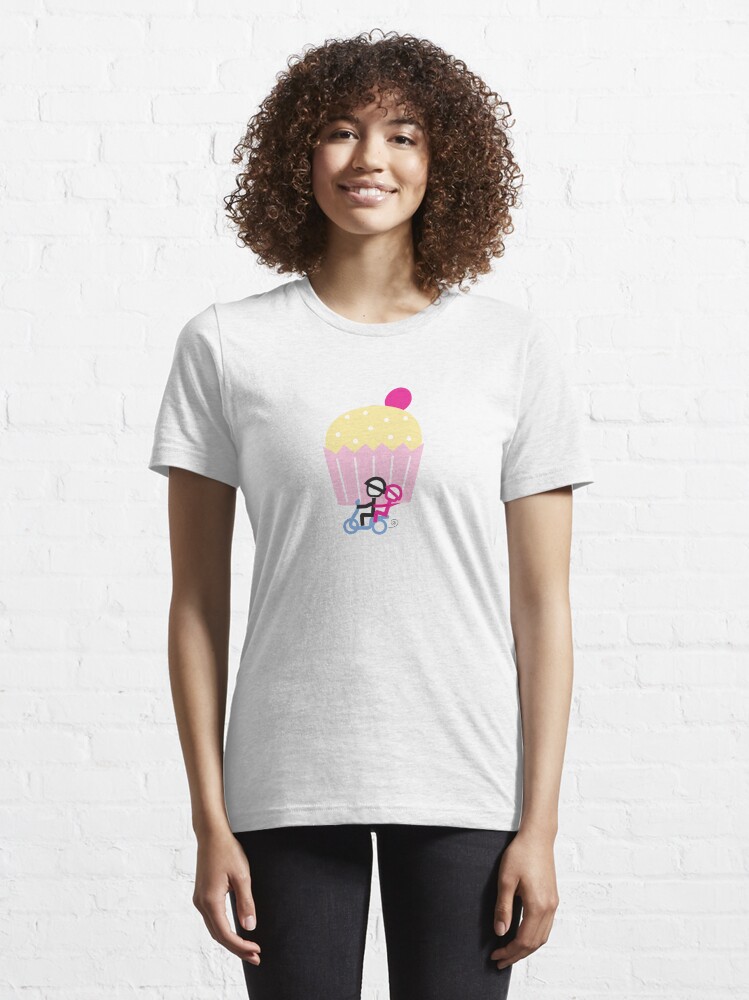 Alternate view of Scooter Boy series - runaway cupcake couple t-shirt Essential T-Shirt