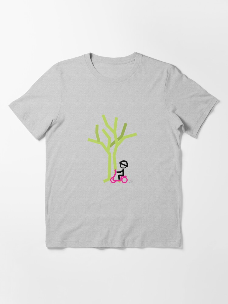 Alternate view of Scooter Boy series - scootin' through autumn t-shirt Essential T-Shirt