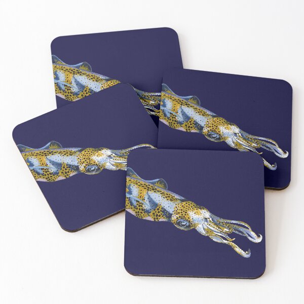 Item preview, BIGFIN REEF SQUID designed and sold by BEATRIZ ABAITUA.