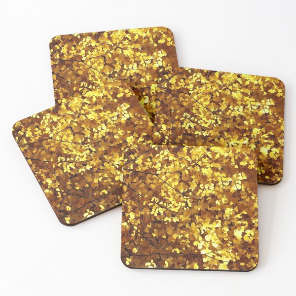 Item preview, Beech Leaves Golden Yellow designed and sold by GraceCreation.