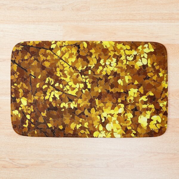Item preview, Beech Leaves Golden Yellow designed and sold by GraceCreation.