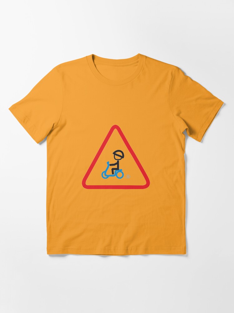 Alternate view of Scooter Boy series - yield scooter t-shirt Essential T-Shirt