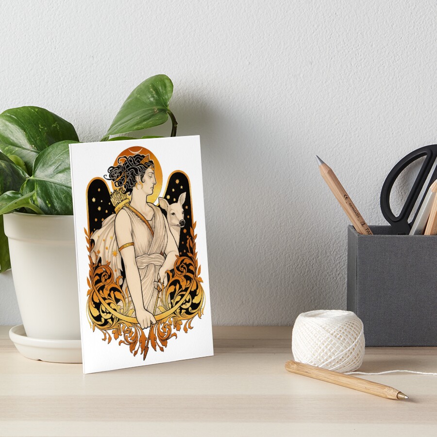 ARTEMIS Art Board Print