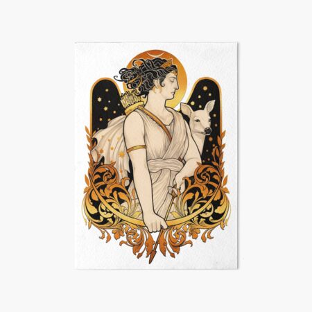 ARTEMIS Art Board Print