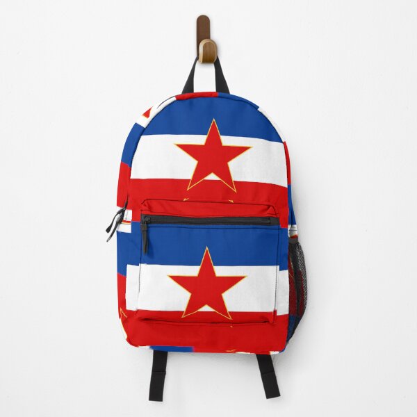 Item preview, Yugoslavia flag, born in yugoslavia designed and sold by Kinisis.