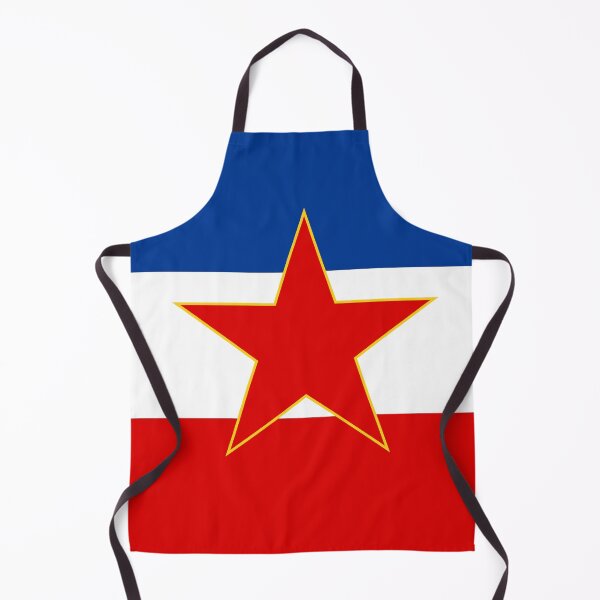 Item preview, Yugoslavia flag, born in yugoslavia designed and sold by Kinisis.