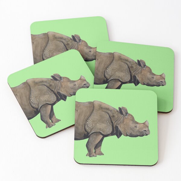Item preview, INDIAN RHINO designed and sold by BEATRIZ ABAITUA.