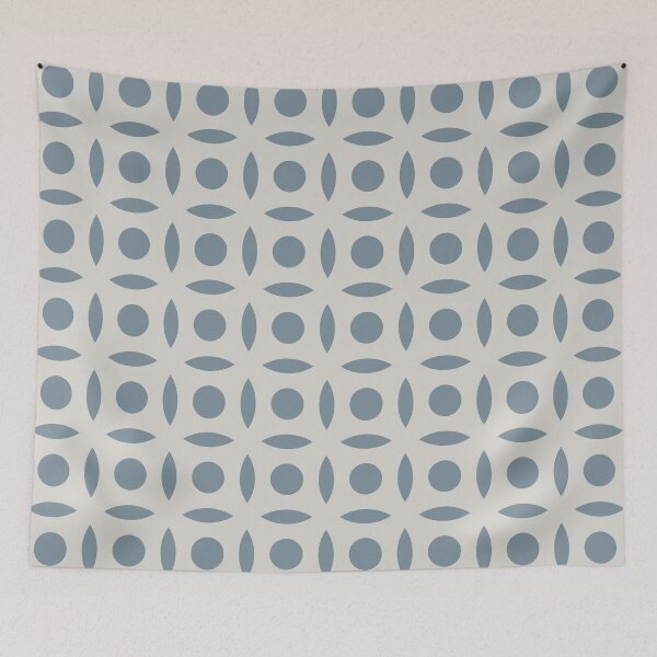 Item preview, Geometric Pattern: Intersect Circle: Bluestone designed and sold by Red Wolf.