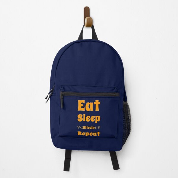Item preview, Eat sleep Bitcoin repeat designed and sold by Bouzdesigns.