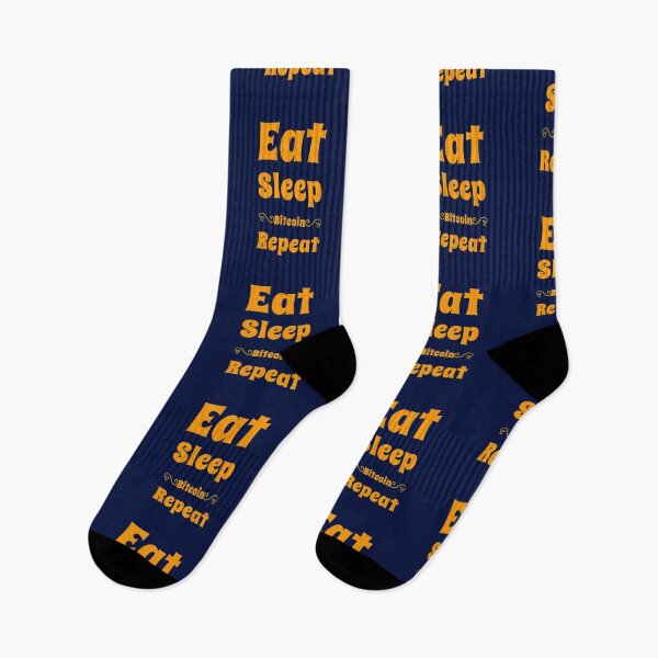 Item preview, Eat sleep Bitcoin repeat designed and sold by Bouzdesigns.