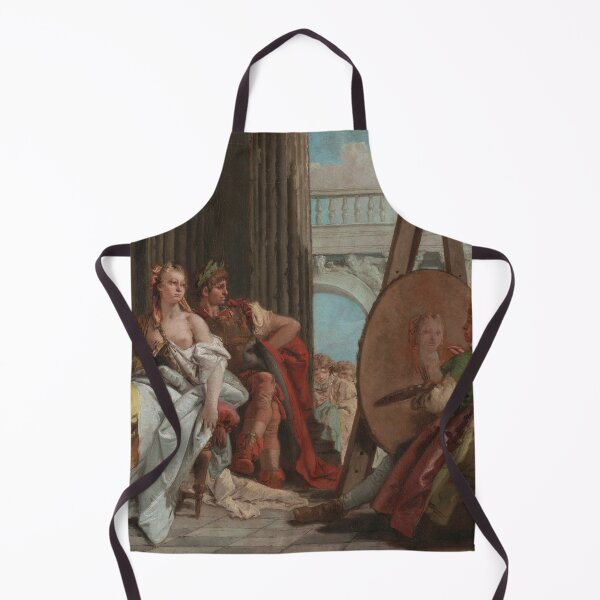 Alexander the Great and Campaspe in the Studio of Apelles - Giovanni Battista Tiepolo Apron