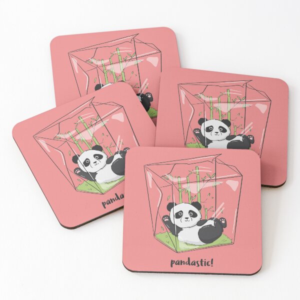 Item preview, Cute Adorable Small Panda Inside Lunchbox  designed and sold by Artbulbb.