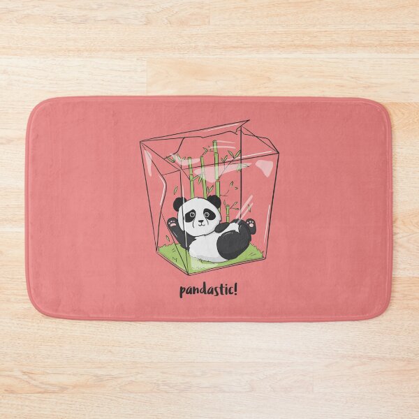 Item preview, Cute Adorable Small Panda Inside Lunchbox  designed and sold by Artbulbb.