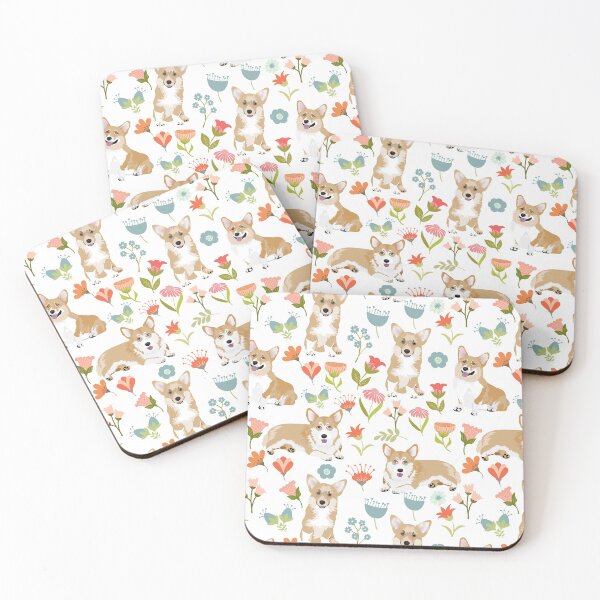 Item preview, Summer Corgi And Flower Meadow designed and sold by Corgiworld.