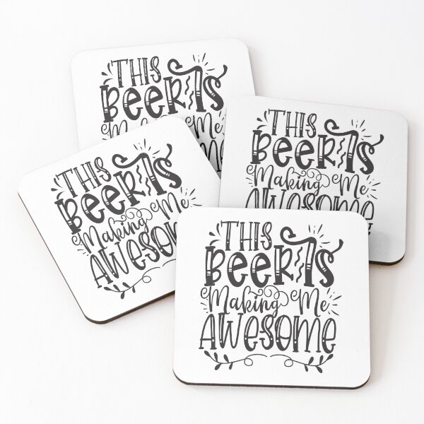 Item preview, This Beer Is Making Me Awesome: A Funny quote shirt.   designed and sold by fajali master.