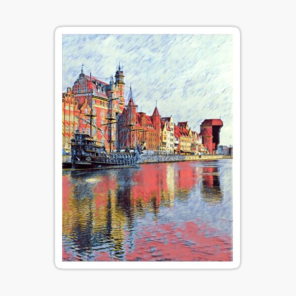 Item preview, Gdansk Motława Reflections 2 designed and sold by Maksym’s .