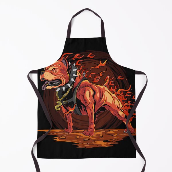 Item preview, Dog Fire Pitbull From Hell designed and sold by youta-sam.