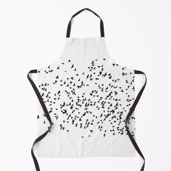 Item preview, Birds (Bird pattern of bird silhouettes in the sky) designed and sold by isstgeschichte.