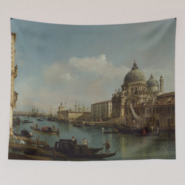 Item preview, View of the Grand Canal: Santa Maria della Salute and the Dogana from Campo Santa Maria Zobenigo - Bernardo Bellotto designed and sold by themasters.
