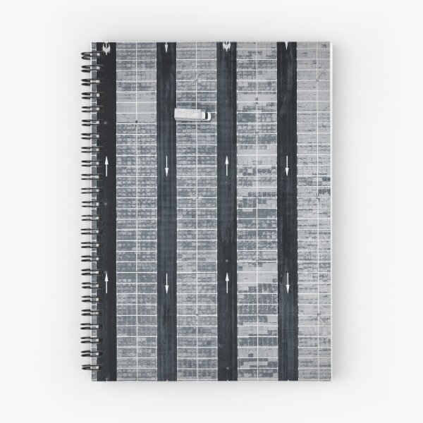 Item preview, Lonely car on empty parking lot designed and sold by Lukasz Szczepanski.