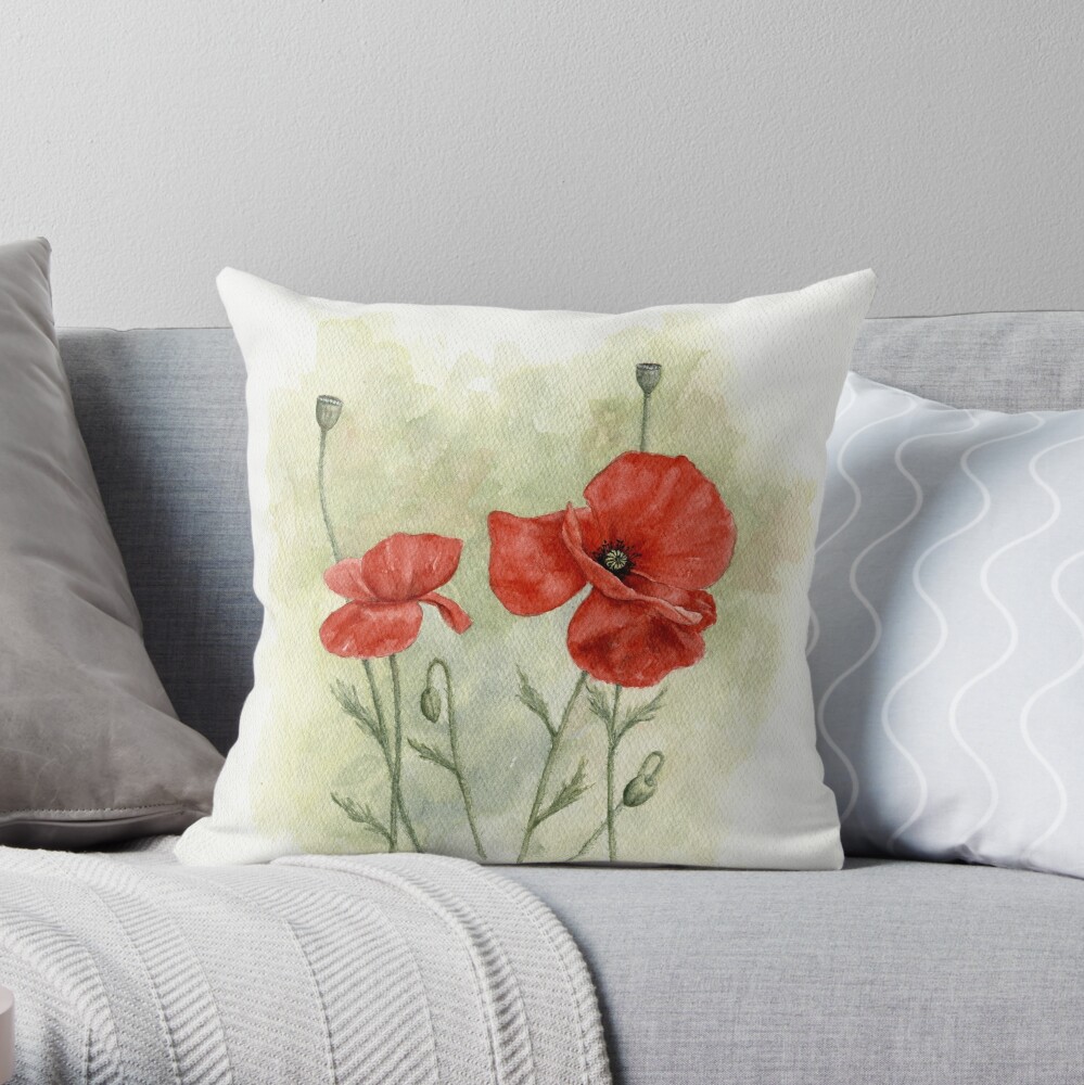 Item preview, Throw Pillow designed and sold by Koiartsandus.
