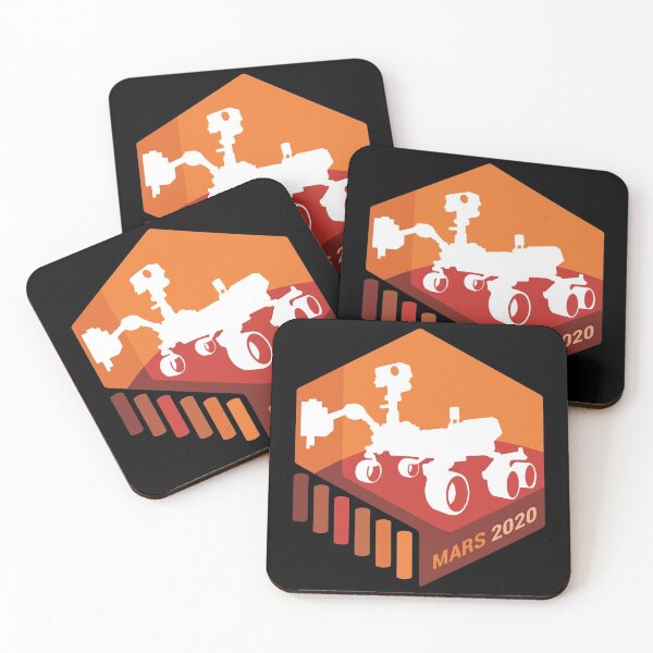 Item preview, NASA Mars 2020 Rover Insignia Perseverance designed and sold by CrystalCrush.