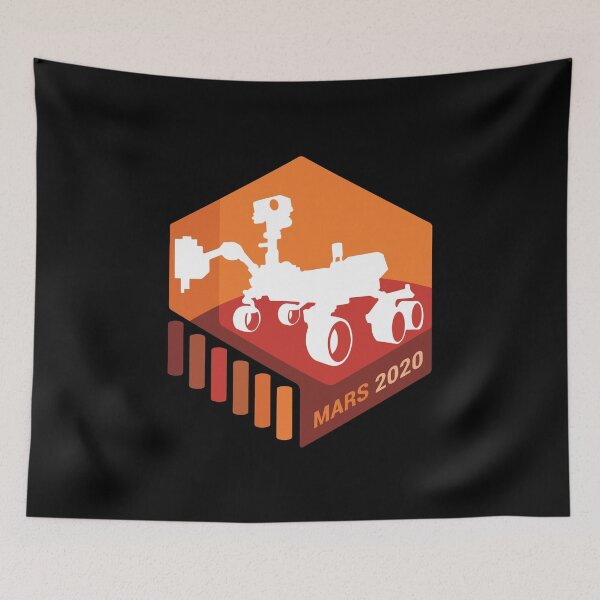 Item preview, NASA Mars 2020 Rover Insignia Perseverance designed and sold by CrystalCrush.