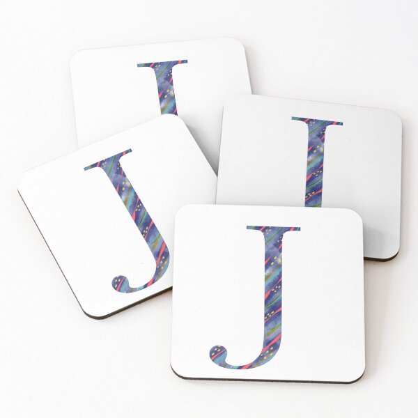 Item preview, ‘J’ Monogram Initial Lettering designed and sold by misterletterman.