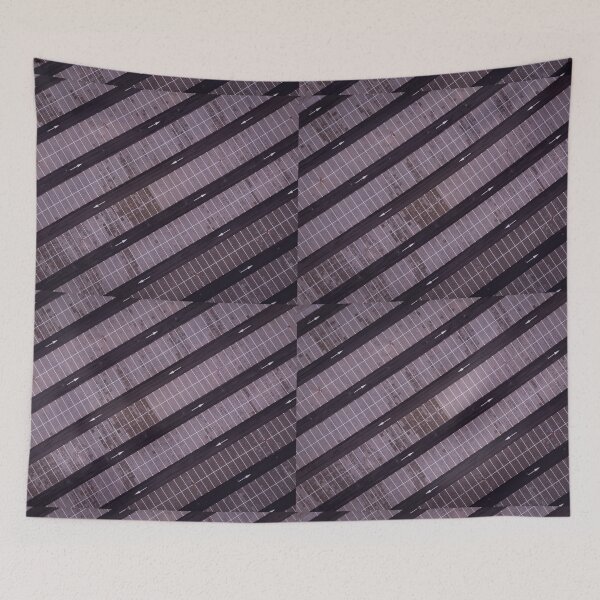 Item preview, Aerial top down view of empty parking lot designed and sold by Lukasz Szczepanski.