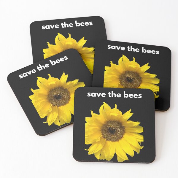 Item preview, save the bees sunflower designed and sold by rosiebeeston.