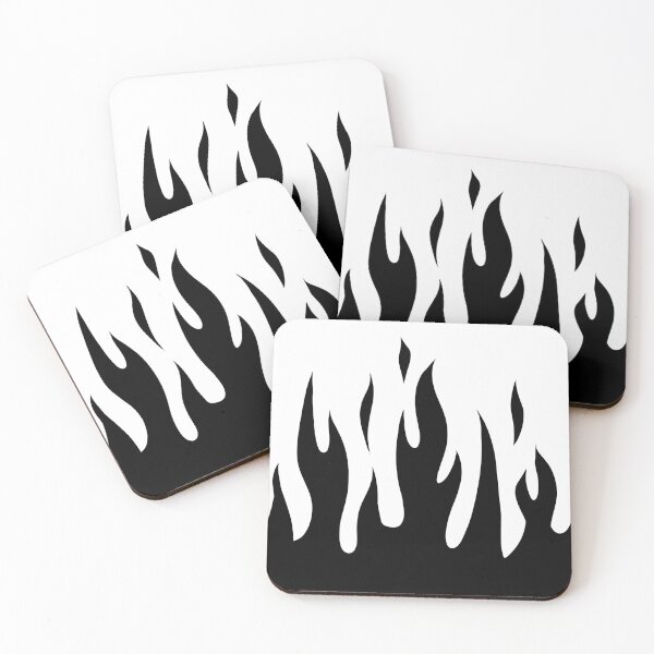 Item preview, Black And White Flames designed and sold by acatalepsys.