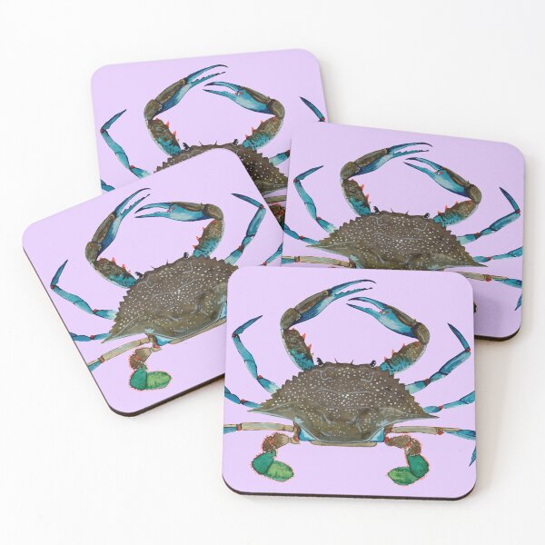 Item preview, BLUE CRAB-Callinectes sapidus designed and sold by BEATRIZ ABAITUA.