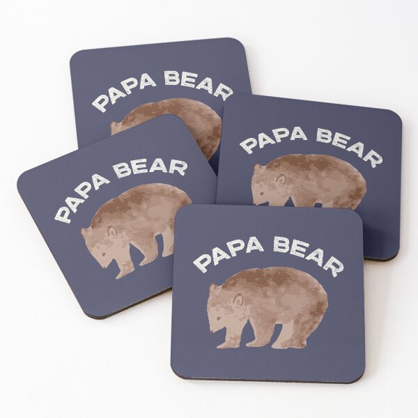 Item preview, Papa Bear In Texture designed and sold by SharksOnShore.