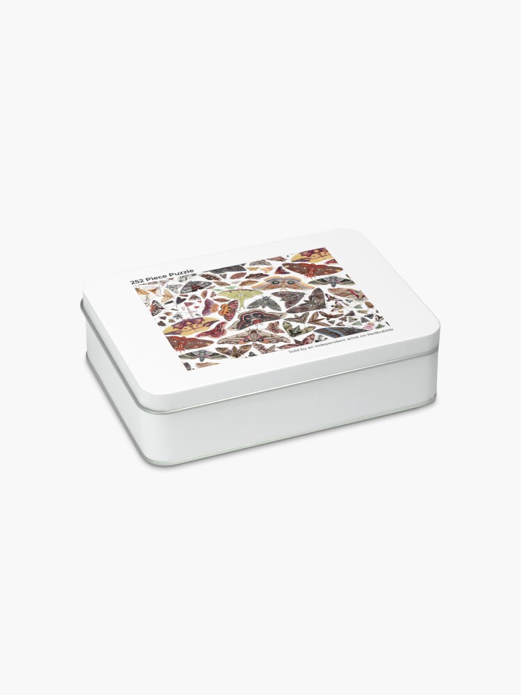 Alternate view of Moths of North America Pattern Jigsaw Puzzle