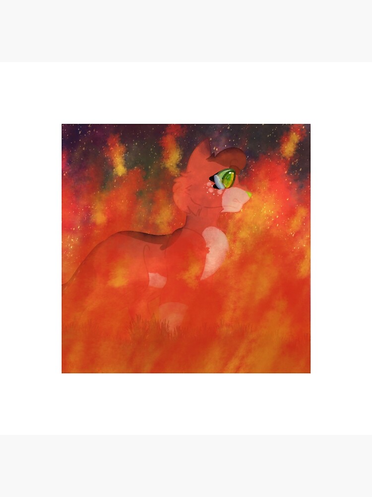 Ashfur Fire scene | Art Board Print