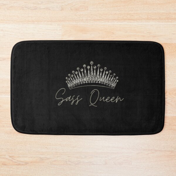 Item preview, Sass Queen | Queen of Sass | Silver and Black designed and sold by BloompodDesigns.