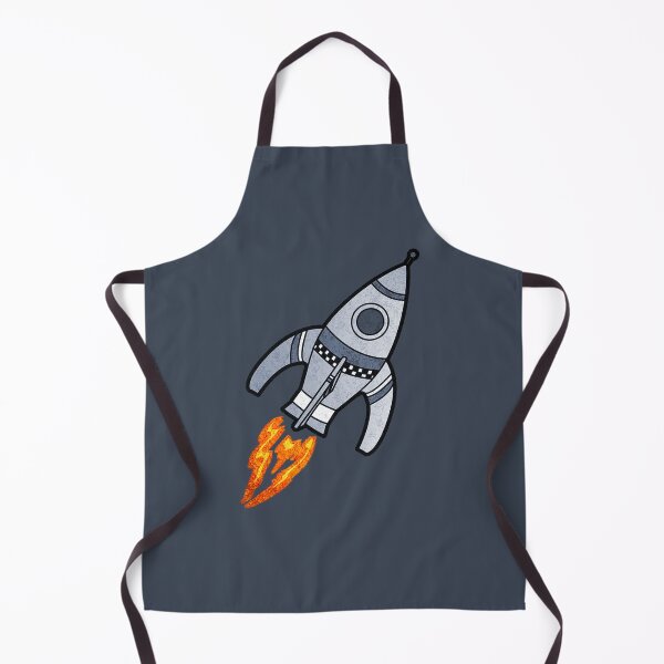 Item preview, Rocket grey blast off kids graphic designed and sold by Sarah Trett.