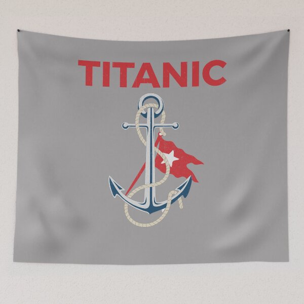 Item preview,  Titanic Anchor Vintage Cruise Sinking Ship Atlantic Ocean Voyage  designed and sold by TopTeeShop.