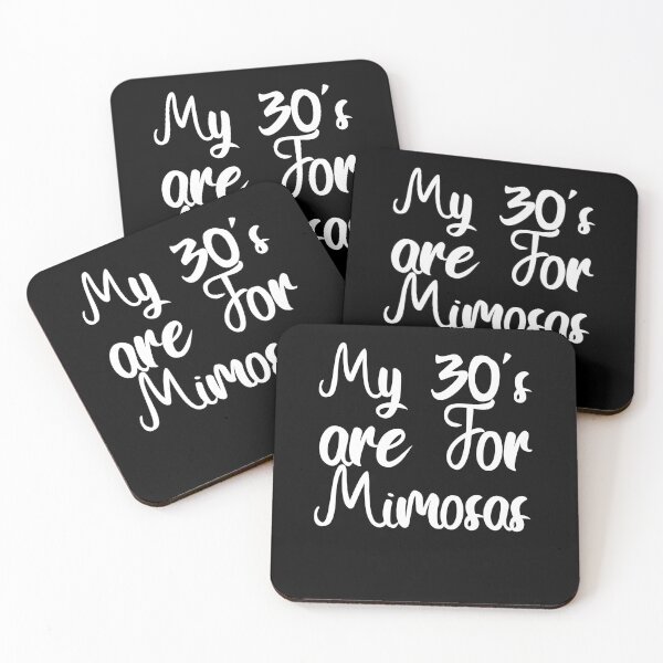 Item preview, My 30's Are For Mimosas Dirty Thirty Birthday  designed and sold by Akmloza.