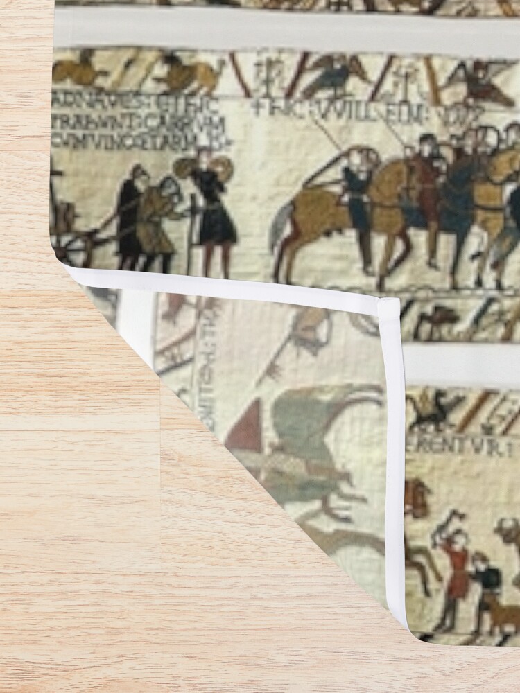 Alternate view of THE BAYEUX TAPESTRY Shower Curtain