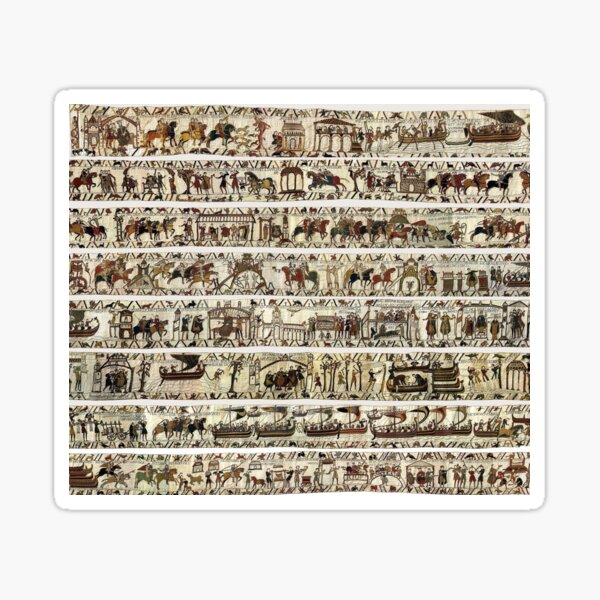 THE BAYEUX TAPESTRY Sticker