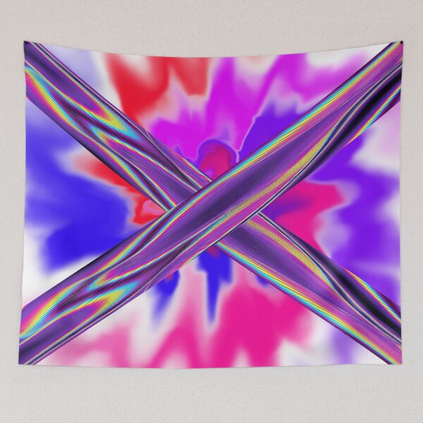 Item preview, Purple pink tie-dye fluid design  designed and sold by Nishad4.