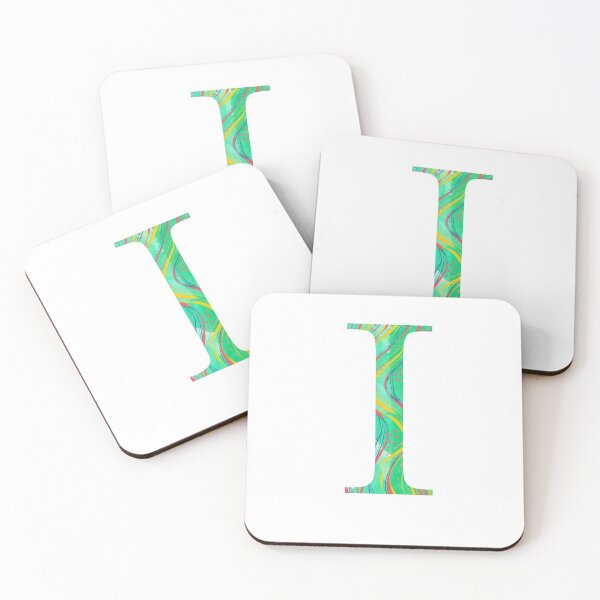 Item preview, ‘I’ Monogram Initial Lettering designed and sold by misterletterman.