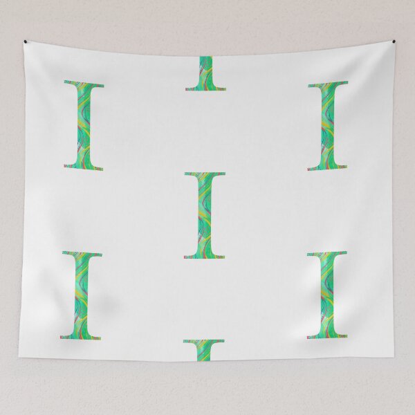 Item preview, ‘I’ Monogram Initial Lettering designed and sold by misterletterman.