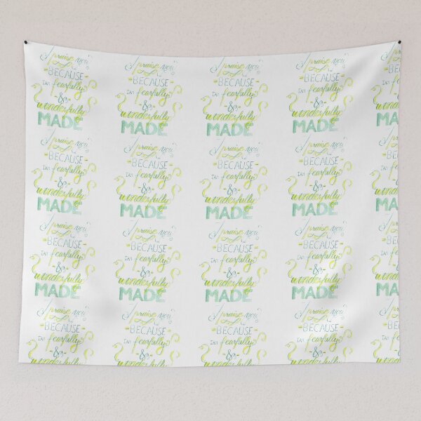 Item preview,  I Praise You Because I Am Fearfully and Wonderfully Made designed and sold by sadiesavesit.