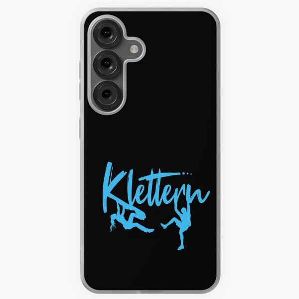 Item preview, Climbing lettering in turquoise with female climbers and climbers - climbing gifts designed and sold by MadandMean.